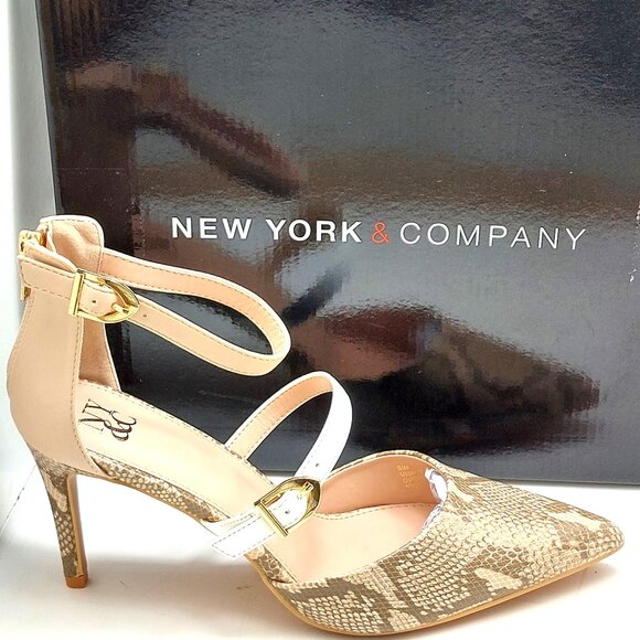 New York & Company Women's Jaelynn Heels - Size 10 - Picture 15 of 15